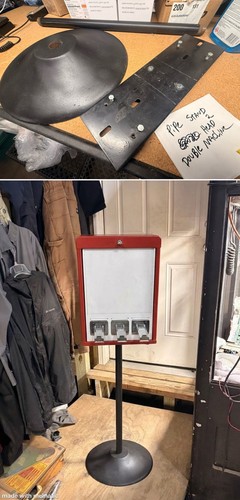 Pipe stand for sticker - pipe,